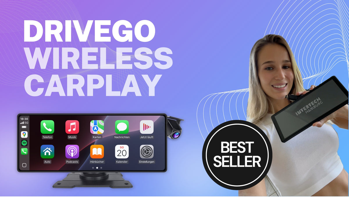 DriveGo Pro Wireless CarPlay – Best Seller